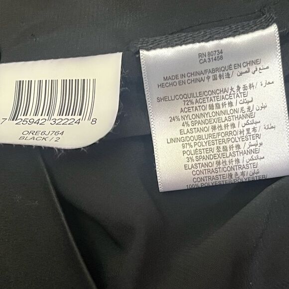 BCBG Black Removable Straps Tulle Mini Dress - Picture 10 of 10